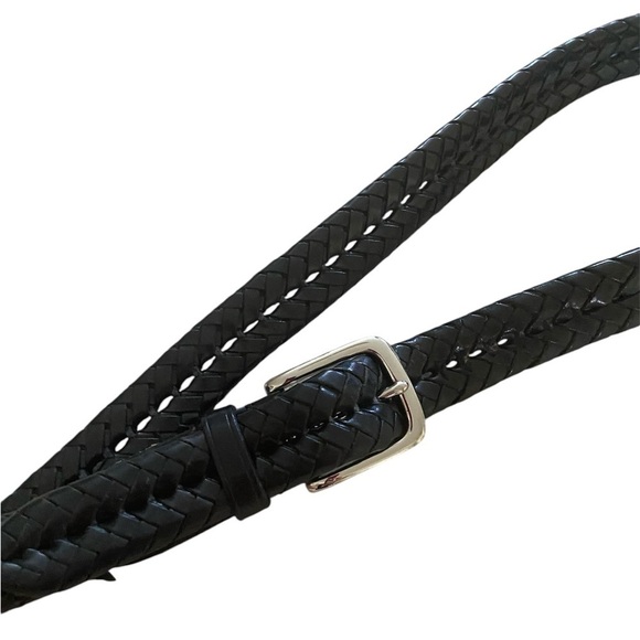 Coach black leather unisex belt size 38 , see measurements - Picture 1 of 7